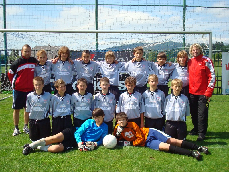 Výběr OFS Klatovy  U 13 po utkání s Rakovníkem o třetí místo
