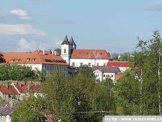 Pohled z Domažlického předměstí
