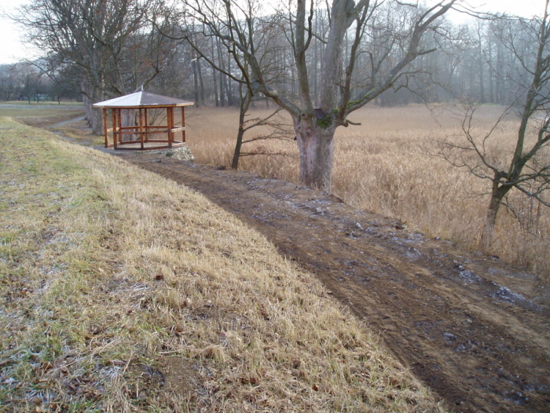 úprava cesty 2006
