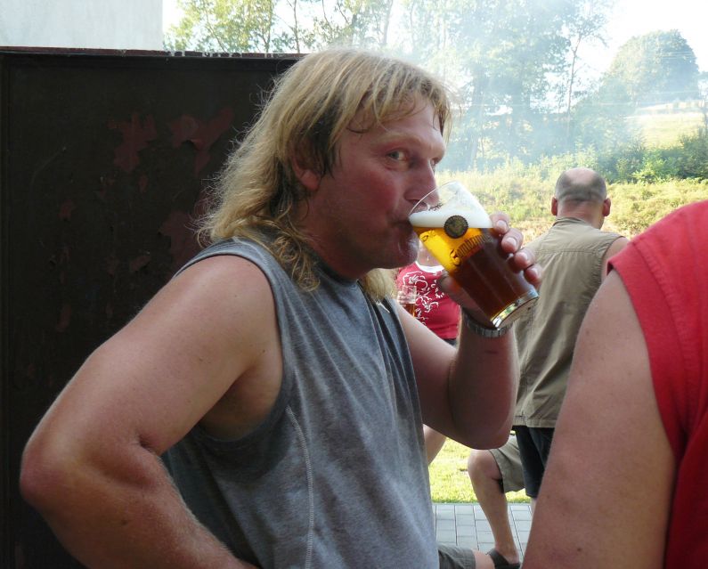 Pořadatel Vašek Pytel si pivo zasloužil
