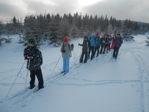 2012.1.23.-27. Lyžařský výcvik Klínovec 7.-9.roč.
