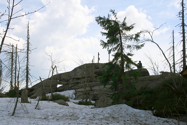Plechý - Plöckenstein (1378 m n. m.)
