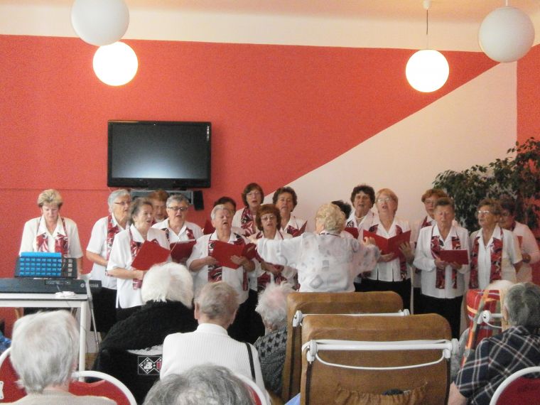 Vystoupení klubu seniorů
