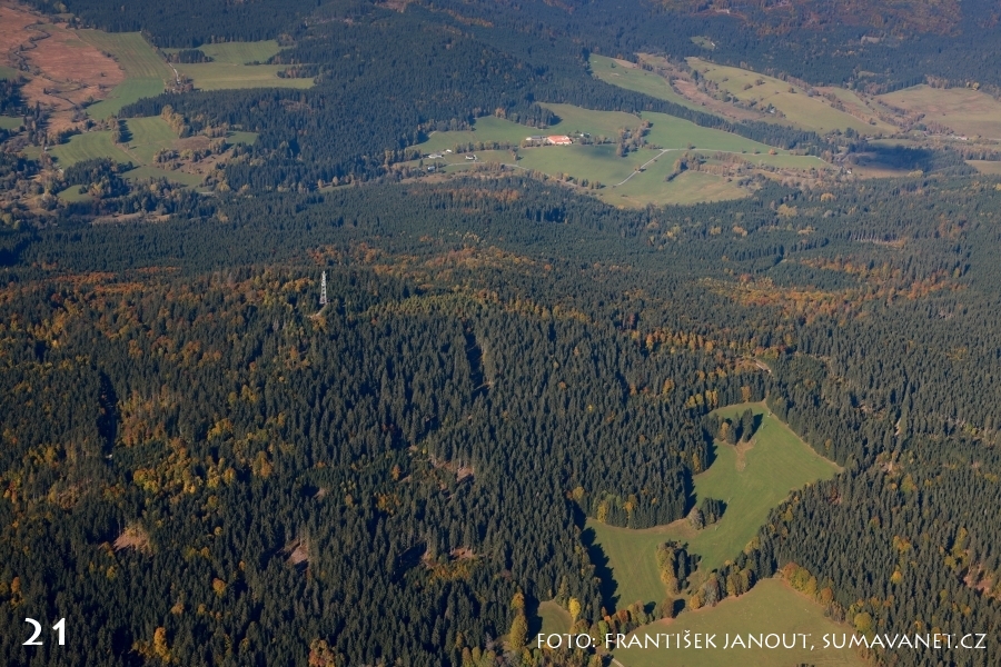 Podzimní Šumava 2021 z ptačí perspektivy 
Klíčová slova: Šumava;letecké pohledy;